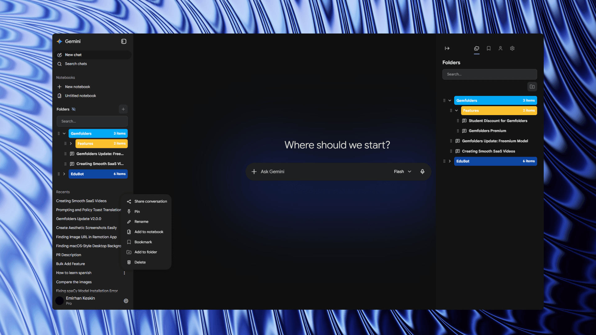 Gemfolders screenshot 1