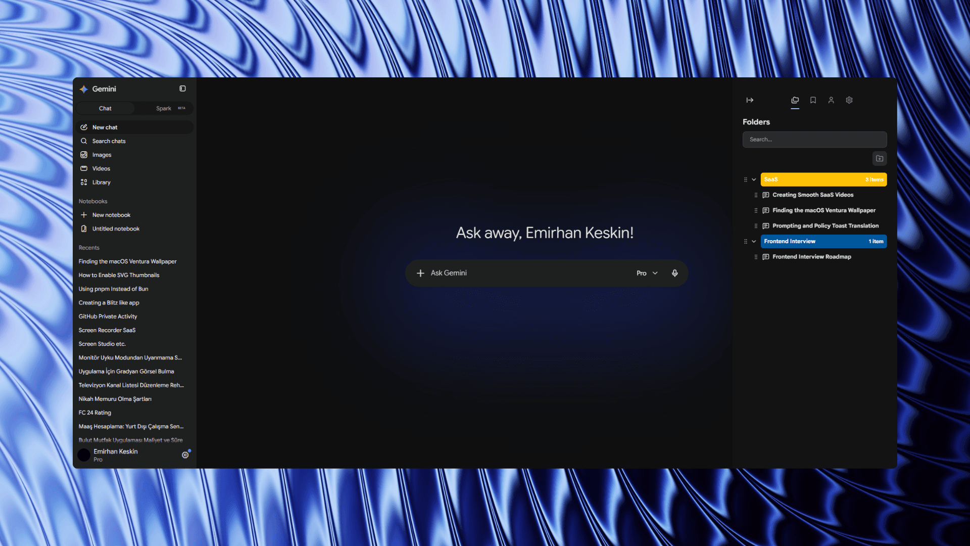 Gemfolders screenshot 2